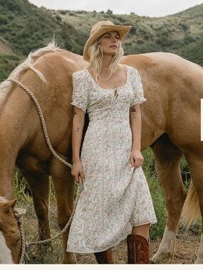 PRAERIE Diana Dress NWT size Large